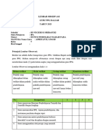 Lembar Observasii - APRIYANTI, S.PD - SD