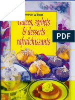 Anne Wilson-Glaces Sorbets Et Desserts
