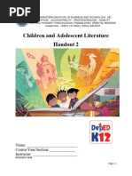 Child and Adolescent Literature Handout 2