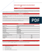 AFIL - Monthly Trade Finace Note Ferbuary Product - Document