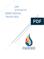 KURIKULUM PRODI BISNIS DIGITAL TAHUN 2021 - 011021 - v1