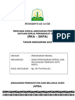 Rka DPMPTSP Aceh 2023