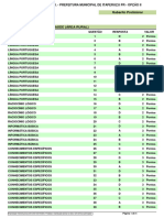 9414 - Gabarito Preliminar - Prova Objetiva - Emprego Público - Opção 2