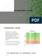 TRANSPORT LAYER Group 4