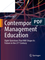 Contemporary Management Education: Piet Naudé