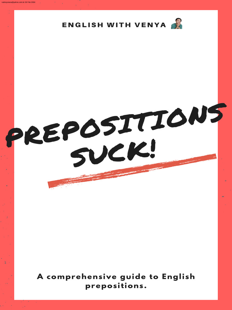 Essential Guide to English Prepositions | PDF