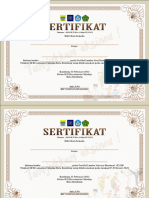 Template Sertifikat Lomba Cidadap