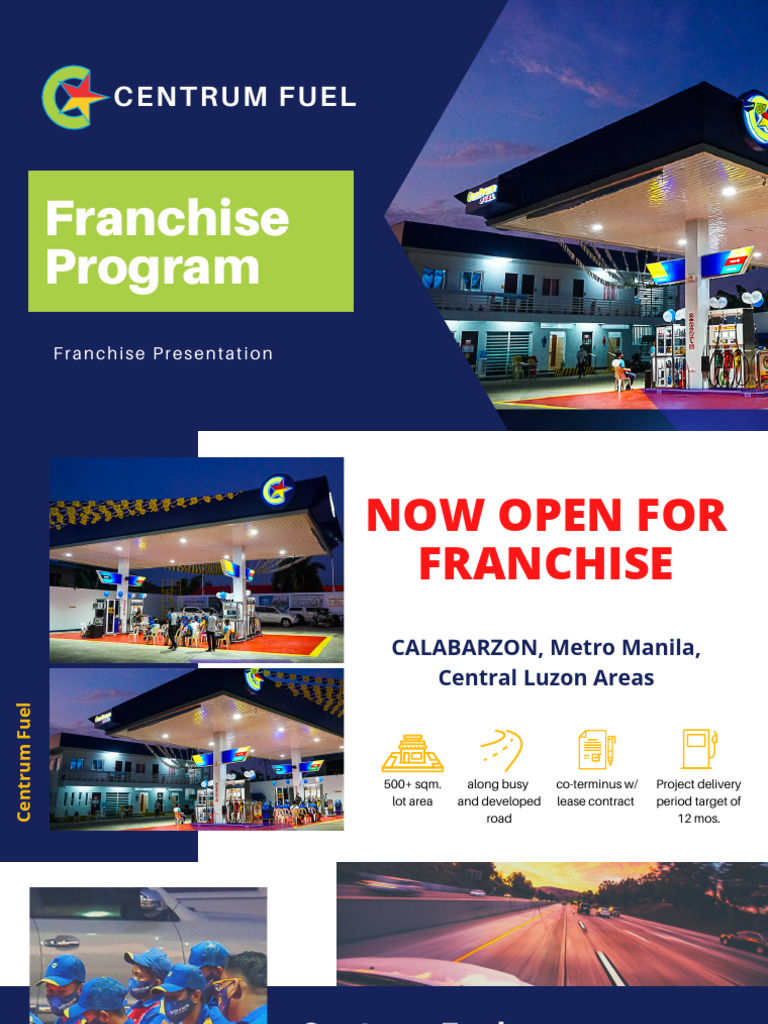 Brochure_Centrum Fuel Station 2023 | PDF | Franchising | Filling Station