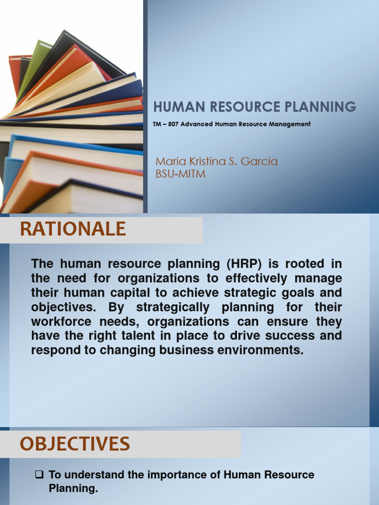 Human Resource Planning Essentials | PDF | Human Resources | Human ...