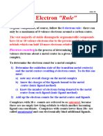 Electron Counting Notes