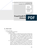 The Fraud Audit - 2011 - Vona - Appendix B Fraud Audit Program Disbursements