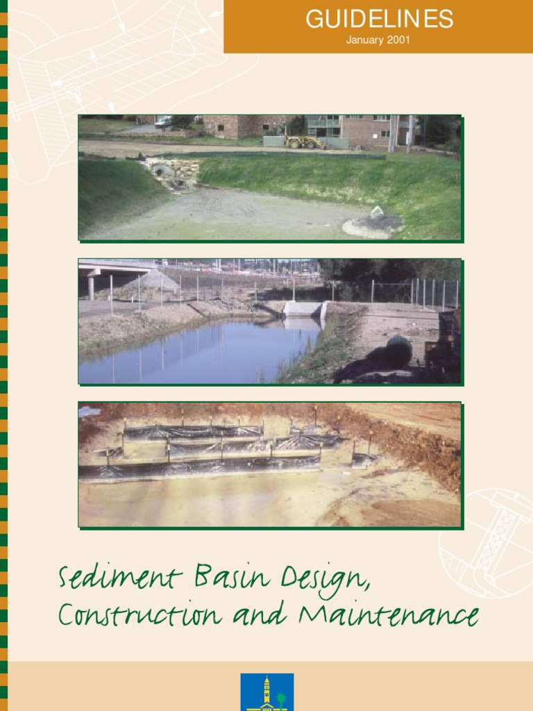 Sediment Basin Design_guidelines Spillway Surface Runoff
