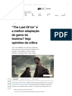 TEXTO 3 - The Last of Us Veja Opiniões Da Crítica - Giz Brasil