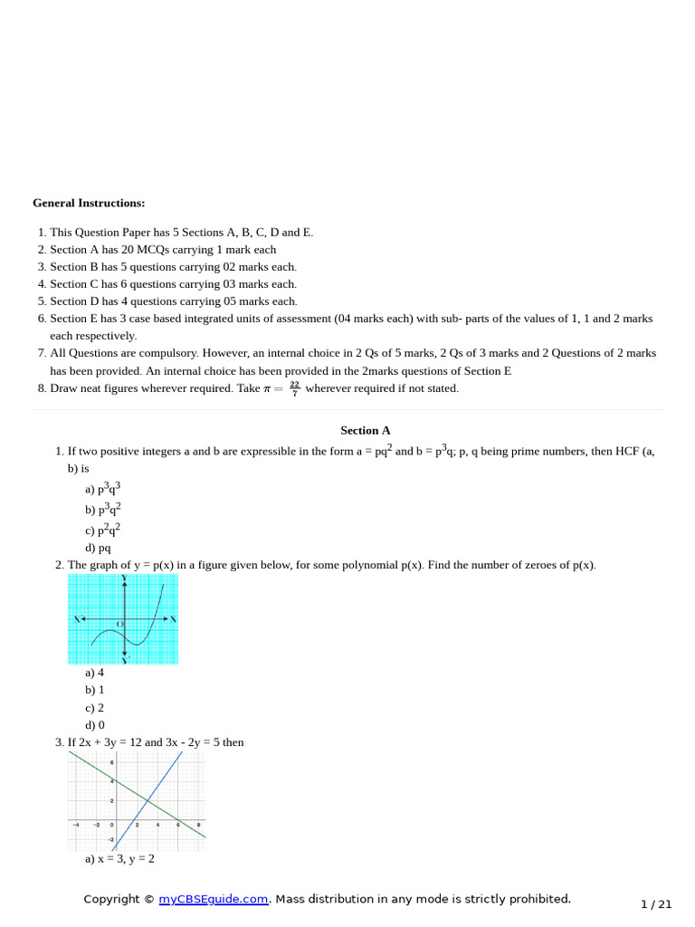 10 Mathstandard23 24 Sp04 Pdf Circle Perpendicular