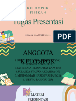 Kelompok Fisika 6: Tugas Presentasi