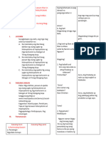 Lesson - Plan Tagalog