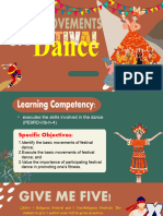 Q3 COT - PPT9 - Week2 (Basic Movements in Festival Dancing)