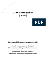 Latihan Manufaktur (Akuntansi Biaya Simpel)