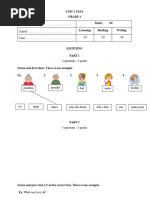 De KT Unit 2 - Tieng Anh 4 I-Learn Smart Start