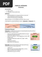 VCE Biology Chapter 2 Notes