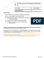 Atividade Prática II - Gestão Do Desempenho Organizacional