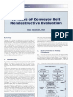 15yrs of Conv Belt Nondestructive Eveluation