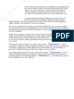 Example Dissertation Methodology Section