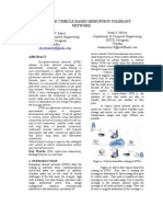 VEHICLE DTN ROUTING FOR NETWORK DISRUPTION