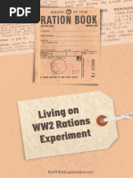 Living On ww2 Rations 1