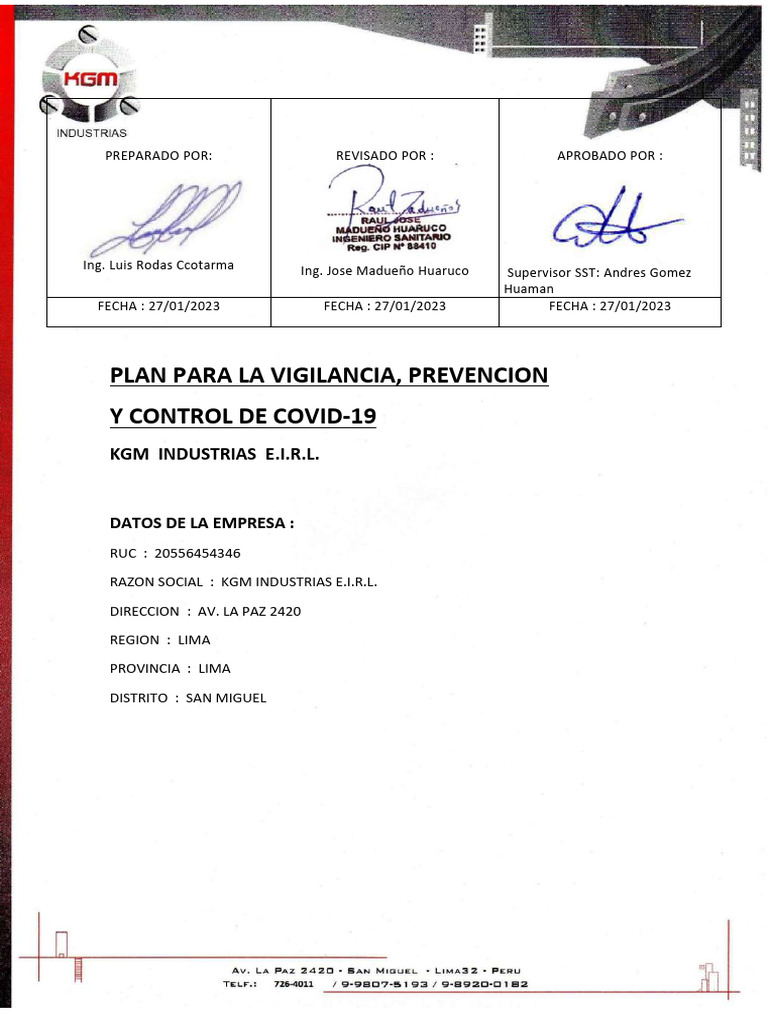 Plan Covid 2023 | PDF | Lavado de manos | Ciencias de la Salud