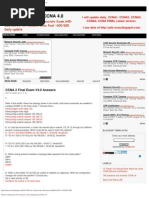 Download CCNA 2 Final Exam V40 Answers _ Cisco Exploration CCNA 40 by abosamra22 SN71433977 doc pdf