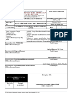 RPS Analisis Makanan Dan Kosmetik