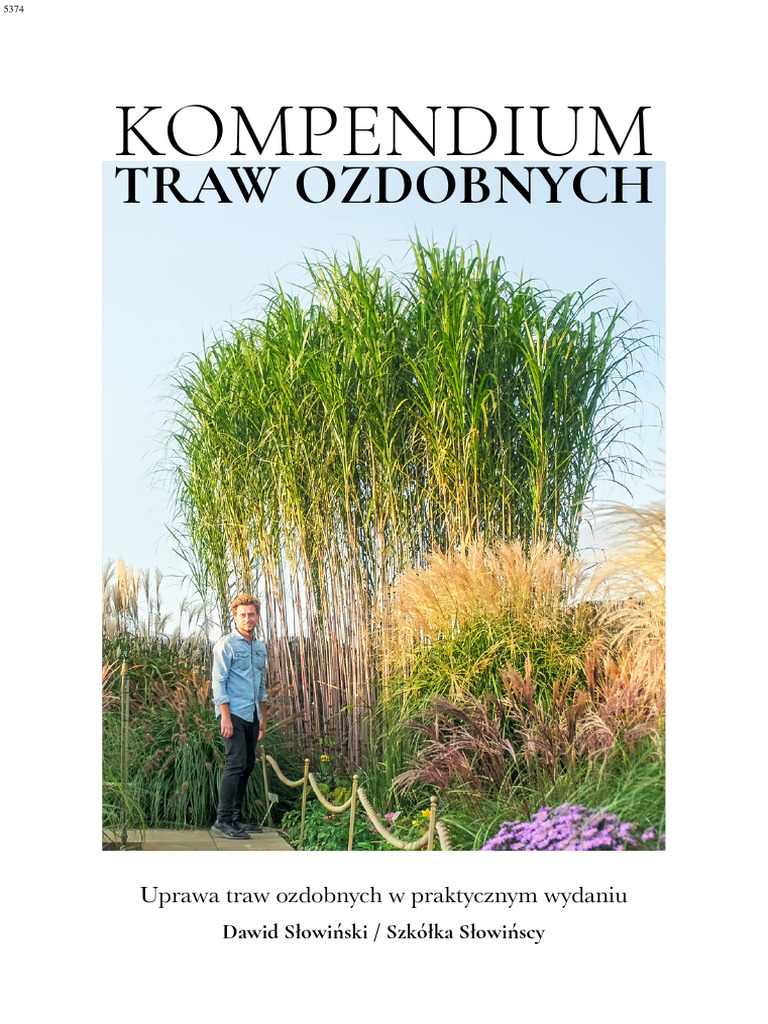 Kompendium Traw Ozdobnych Dawid Slowiński Imf8iu | PDF