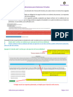 Indicaciones para Exmenes 2022