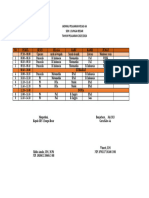 Jadwal Pelajaran KLS 4a 2023-2024