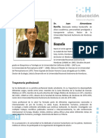 Biografia de Dr. Juan Almendares Bonilla - Promocion 2023