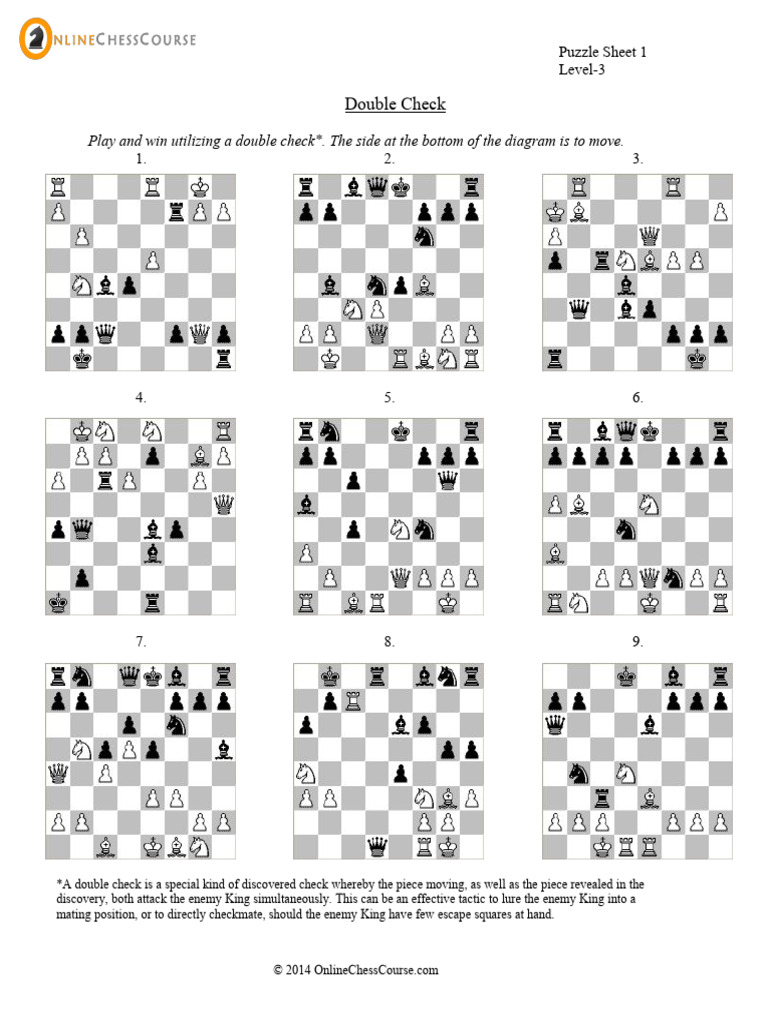 Mastering Double Check in Chess | PDF