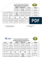 Horarios de Clases Oficial IEBC 2024