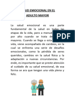 Adulto Mayor Informacion