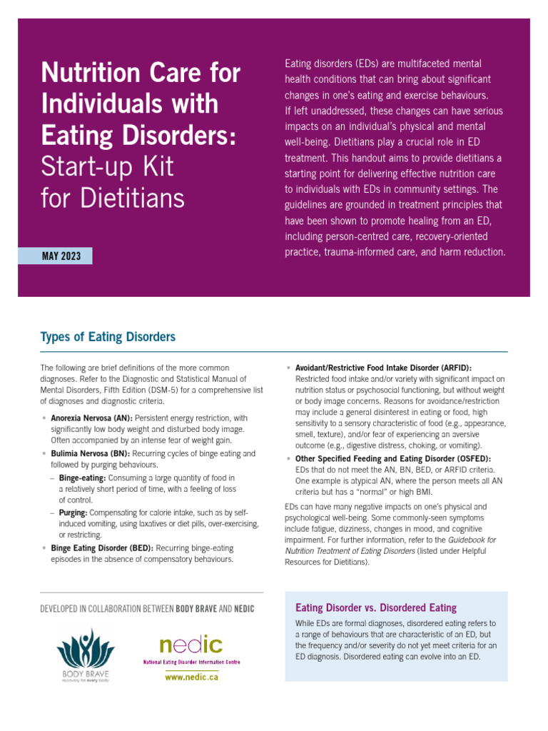 BB-NEDIC - Nutrition Care For Individuals With Eating Disorders - WEB ...