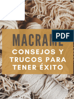 Macrame Consejos y Trucos Cvrajj