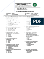 Soal Mid Sem II PKBAM Kelas 2 Madinah