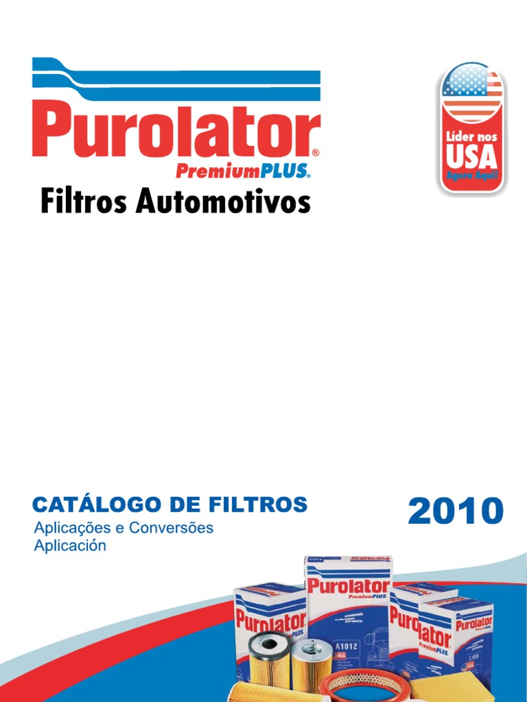 Catalogo Purolator 2010 Motor Vehicle Transportation Engineering