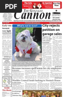 Gonzales Cannon Issue Nov. 3, 2011