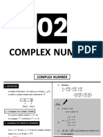 Complex Numbers, Theory