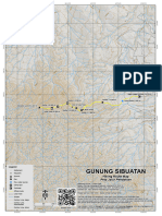 Peta Jalur Pendakian Gunung Sibuatan