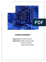 Database Assignment 01