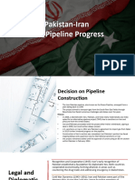 Pakistan-Iran Gas Pipeline Progress