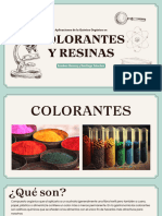 Química Orgánica en Colorantes y Resinas