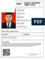 Kartu Peserta SNBP 2024: 424117180 Awaludin Aziz 0069446765 SMK Dr. Soetomo Cilacap Kab. Cilacap Prov. Jawa Tengah